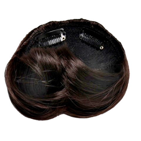 Braided Odango Wig Buns Dark Brown