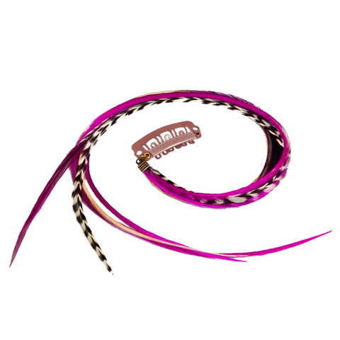 Fine Featherheads Lipstick Quill Clips