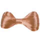 Bow Hair Extension Bowknot Brown Comb Clip Fashion Hairpiece Party